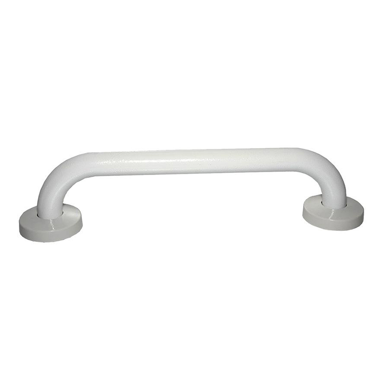 Ripple Finish Grab Rail 25mm Concealed Fixing Powder Coated White
