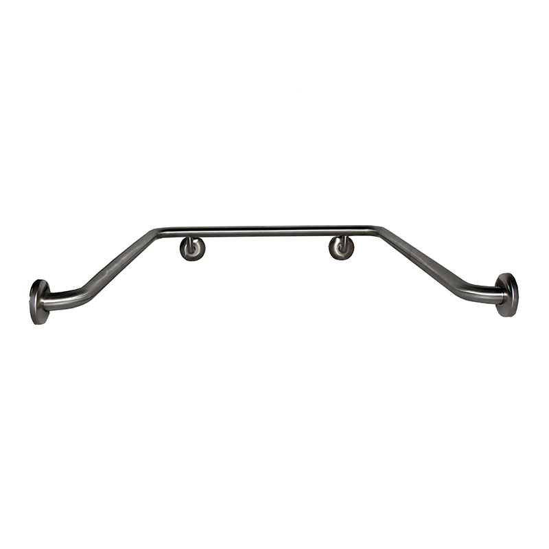 Type 243 - 32mm Stainless Steel Shower Grab Rail Concealed Fixing