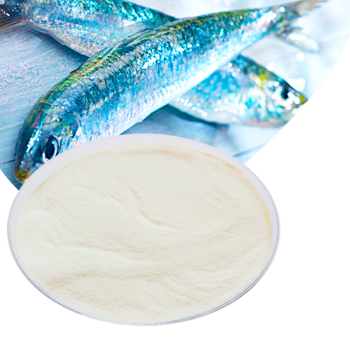 Ջրի լուծվող հակատարիքային զանգվածային կոլագենի փոշի հիդրոլիզացված ձկան կոլագեն տրիպեպտիդ սննդի համար