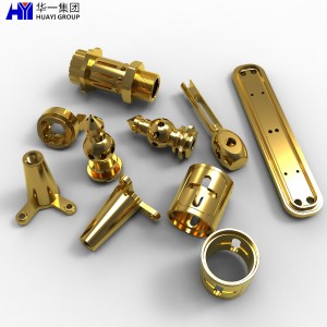 nkenke cnc tụgharịrị brass machining part HYJD070142