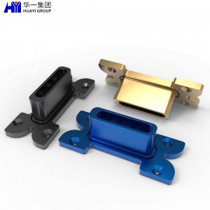 Fresagem CNC de suportes de alumínio para peças metálicas HYIW010228