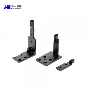 Mecanizado CNC de aluminio personalizado por xunto servizos de mecanizado de pezas metálicas pezas de aluminio HYJD070081