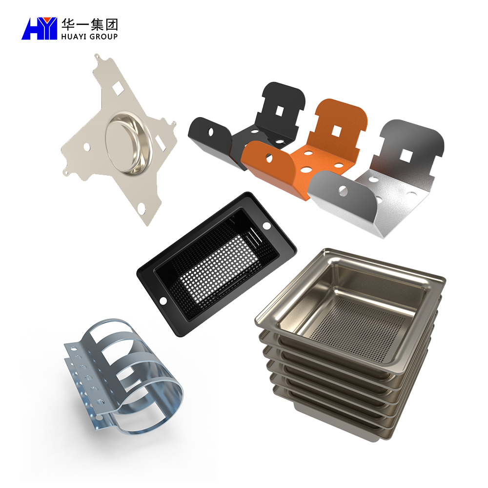 Engros stempling deler metall fabrikasjon tilpasset plate metall stempling deler HYJD070043 Utvalgt bilde