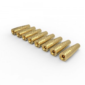 OEM Custom CNC Turning Machining Small Metal Brass Connector HYXC020088
