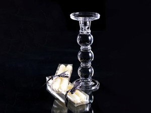 Serie de candelabros de bola de cristal con 6 tamaños