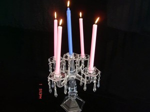 Kelios šakutės žvakidės