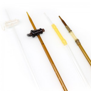 Laboratory 10ml 25ml 50ml 100ml Clear/Amber Glass Burettes With PTFE Straight Stopcock