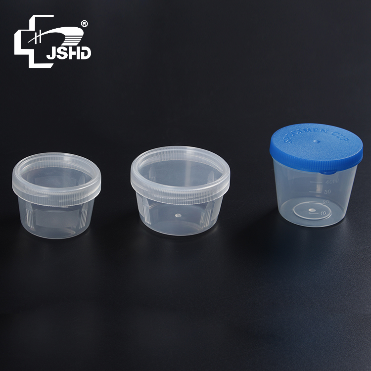 High quality plastic 20ml 30ml 40ml pp Sputum Container Featured Image