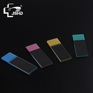 Color Frosted Microscope Slides with Ground Edges