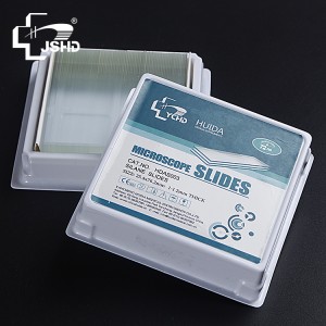 HDAS003 CE certification Thickness 1.0-1.2mm Silane microscope Slides