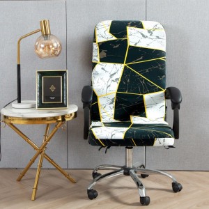 Printed Office Chair Cover, Otlolla Computer Chair Cover Universal Boss Chair Covers