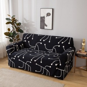 Lēti vairumtirdzniecības l formas dīvāna pārvalki, izturība pret salokšanu 1 vietīga dīvāna komplekta pārvalki Elastīgs stūra dīvāna pārvalks