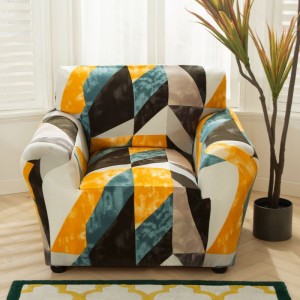 ລາຄາຖືກຂາຍຍົກ l ຮູບຮ່າງ Couch ກວມເອົາຄວາມຕ້ານທານກັບພັບ 1 Seater ຊຸດໂຊຟາກວມເອົາ Elastic Corner Sofa Cover