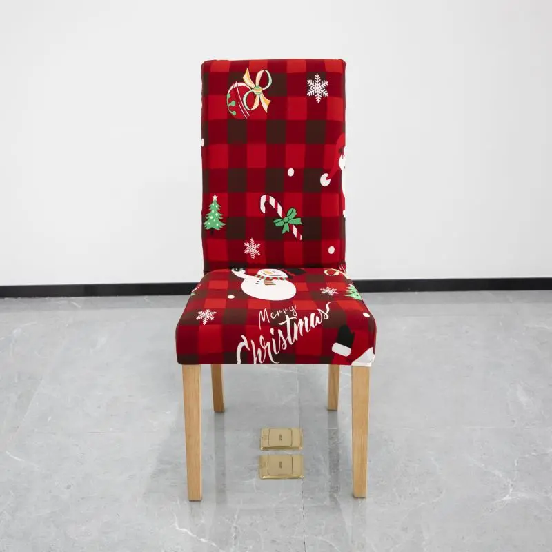 Preobrazite svoje blagovaonsko iskustvo s perivim navlakama za stolice za blagovaonicu – predstavljamo kolekciju božićnih presvlaka za stolice