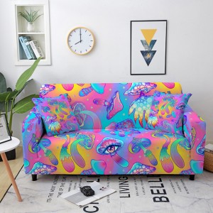 Colorido padrão estrelado impressão simples moda capas de sofá cômoda decoração capas de sofá acessórios para casa e ferramentas capas de sofá