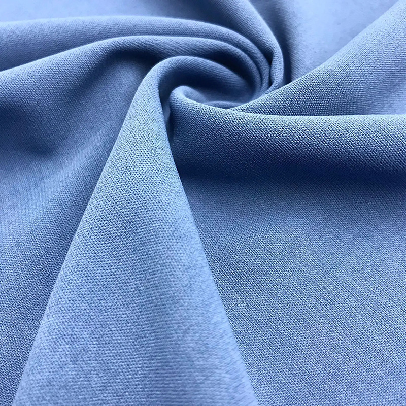 Vải cey co giãn nhuộm 100% polyester vải cey crepe cho trang phục
