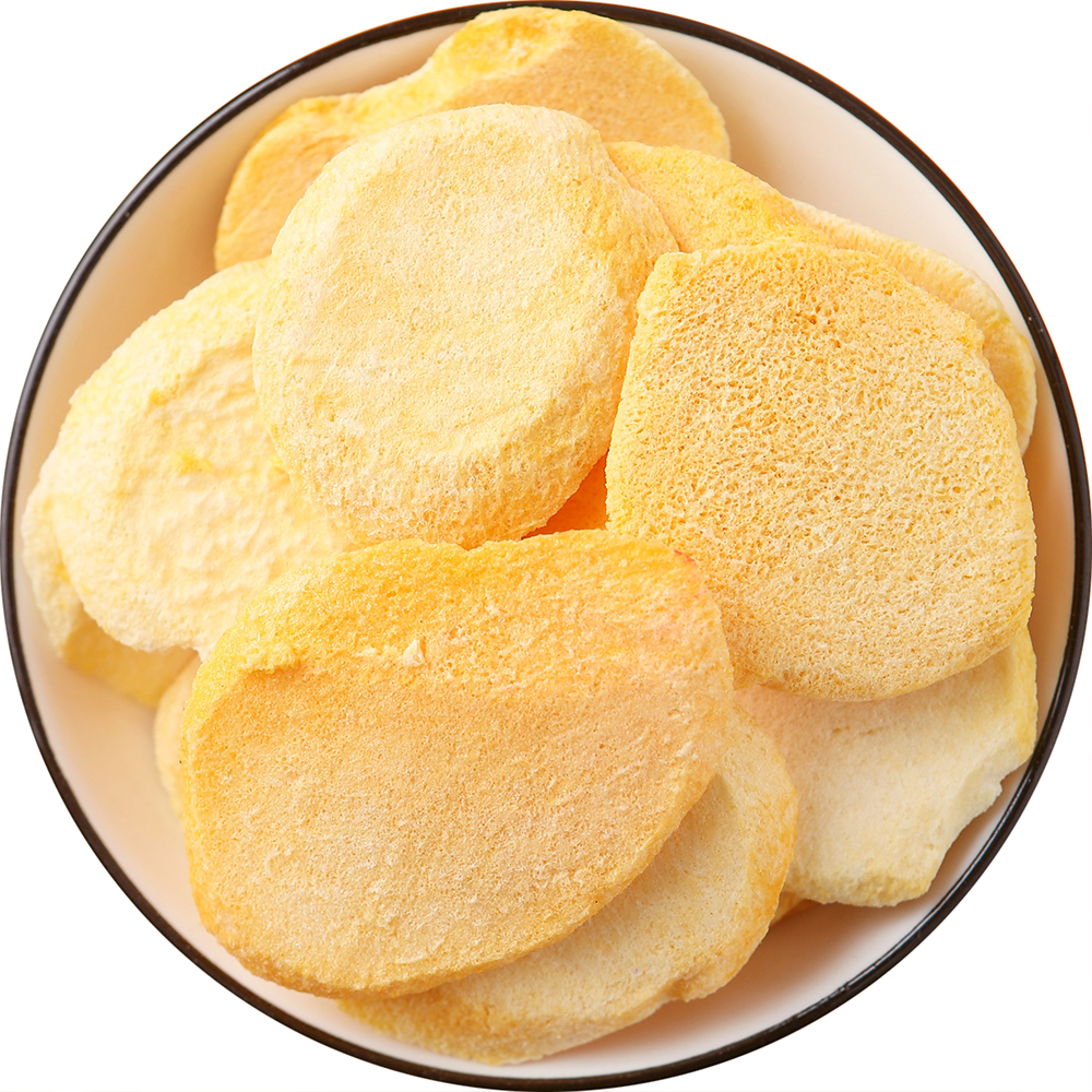 Ċertifikat BRC Delicious Freeze Dried Yellow Peach