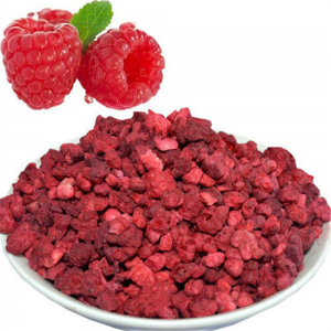 Khoom noj khoom haus muaj nuj nqis ntau Freeze Dried Raspberry
