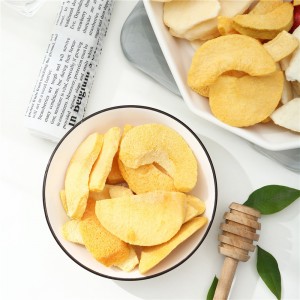 BRC-atestilo Delicious Freeze Dried Yellow Peach