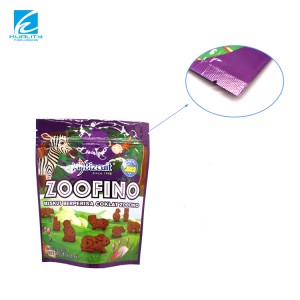 Giimprinta nga Ziplock Snack Custom nga Plastic Stand Up Pouch Food Packing Bag