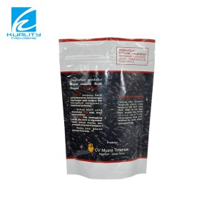 Saco de embalagem compostável rígido semeado de folha de alumínio personalizada do fabricante