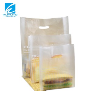 Embalaža za kruh po meri Pet/Pe Vrečka za shranjevanje embalaže za hrano z logotipom Vrečka za piškote Plastična vrečka za kruh