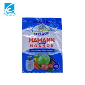 Βιοδιασπώμενο πλαστικό Anti Frog Σακούλα συσκευασίας φρούτων φρέσκων λαχανικών 3 Side Seal Συσκευασία τροφίμων