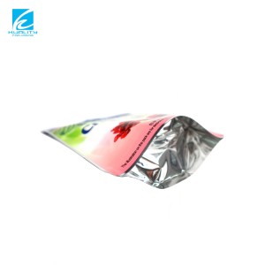 Aluminum Foil Zipper Mylar Bags Snack Dried Fruit Stand Up Pouch