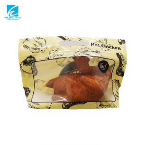 LDPE ຖົງ Nylon ສໍາລັບການຫຸ້ມຫໍ່ຊີ້ນງົວຊີ້ນຫມູຫມູສັດປີກປາ Roast Chicken vacuum nylon bag