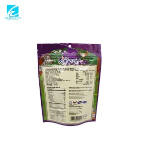 Natisnjena plastična vrečka za pakiranje hrane Ziplock Snack po meri