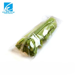 Fruit and vegetables packaging materials clear bag with air hole wholesale