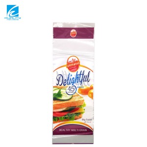 Clear Ldpe Plastic Custom Printed Wicket Roti Bag Food Packaging Kanthi Logo Dhewe