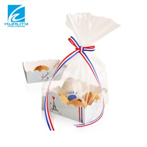 Saco de embalagem de pão de plástico impresso personalizado de qualidade alimentar Saco de padaria Sacos de plástico para pão