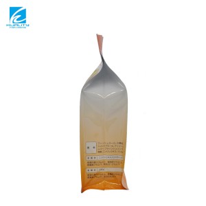 Toidukvaliteediga kohandatud plastikust alumiiniumfooliumist kandiline alumine kassitoidu lemmikloomasööda pakkimiskott