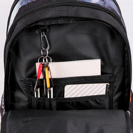 Teen-ager School Bag Senior Backpack para sa Batang Lalaki (6)