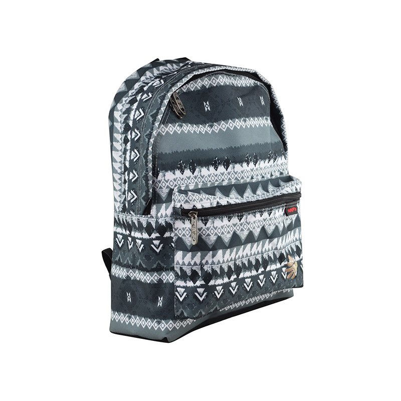 Mochila de viaje de impresión barata Mochila informal simple mochila de escuela secundaria primaria mochila de libro de un tamaño