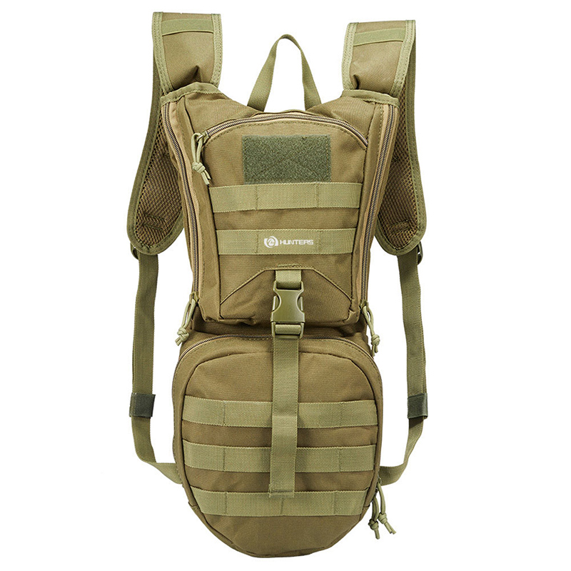Militar Tactical Hydration Pack Water Backpack na may 3L Upgraded Bladder para sa Hiking Running Cycling