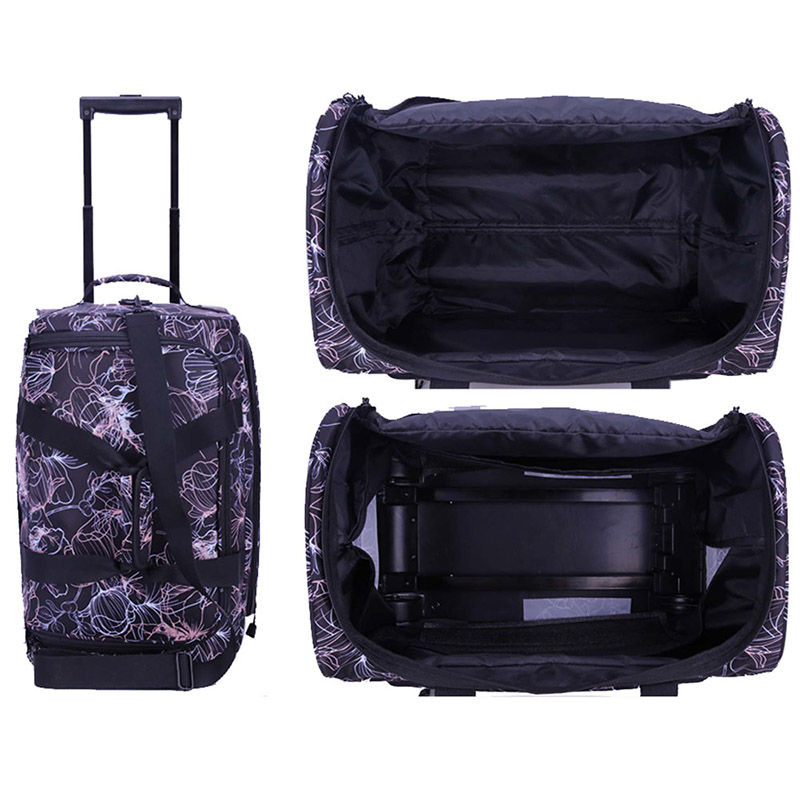 प्रवासी महिला मुद्रणासाठी नवीन सुलभ कॅरी लाइट ट्रॉली बॅग सामान