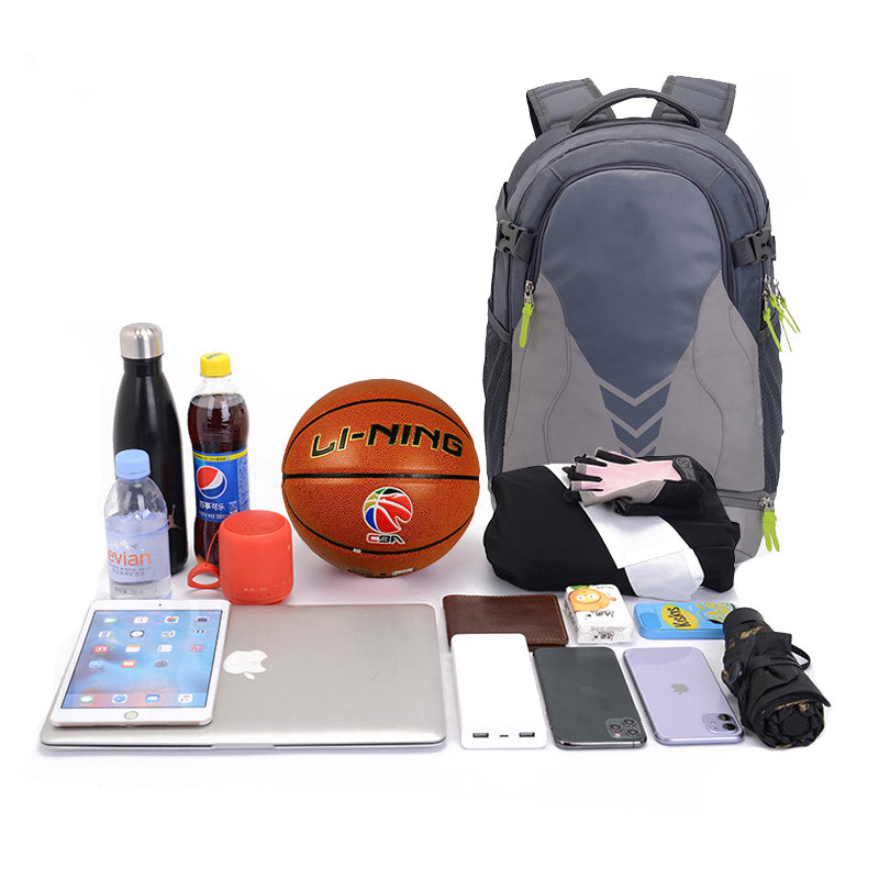 Футболна спортна чанта на открито Баскетболна раница Футболна фитнес зала Фитнес чанта за мъже Раница за лаптоп Водоустойчива раница за туризъм
