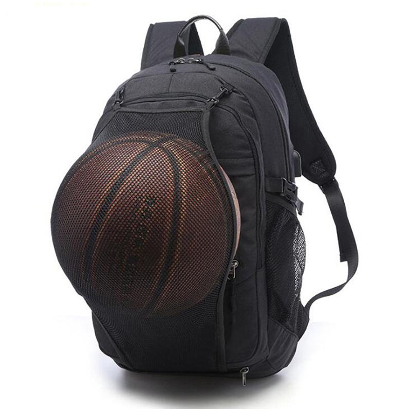 Bossa d'espatlla d'emmagatzematge de boles esportives universal per a bàsquet, futbol, ​​voleibol, forma rodona, bossa d'espatlla ajustable