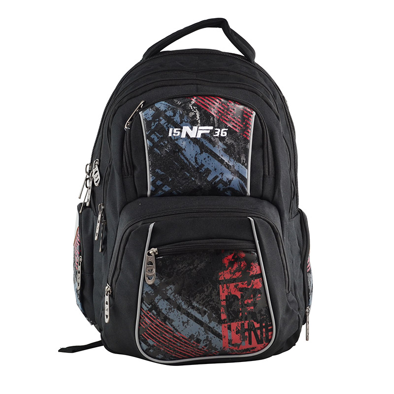 Backpack Laptop Bag Ysgol Aml-Adran Mawr