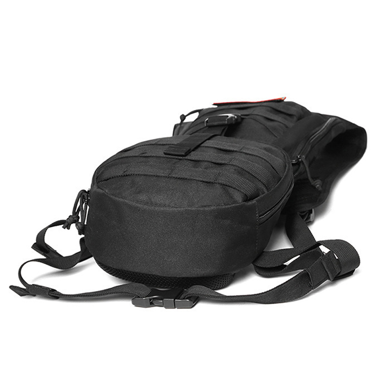 တောင်တက်အပြေးစက်ဘီးစီးရန်အတွက် 3L အဆင့်မြှင့်ထားသော ဆီးအိမ်ပါသည့် Military Tactical Hydration Pack Water Backpack