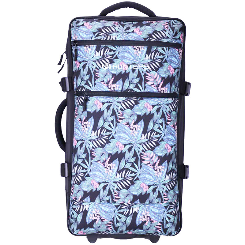 Custom Trolley Duffel Bags Travel Rolling Soft Luggage na may malaking kapasidad na kakaibang pag-print