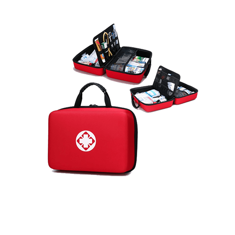 Thús EHBO Kit Draagbare Reizen EHBO Kits Foar Outdoor Sports Emergency Kit Emergency Medical EVA Bag Featured Image
