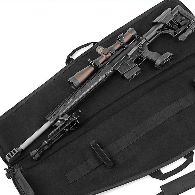 टॅक्टिकल हंटिंग बॅग मिलिटरी आर्मी एअरसॉफ्ट शूटिंग स्निपर रायफल केस गन कॅरी शोल्डर बॅग