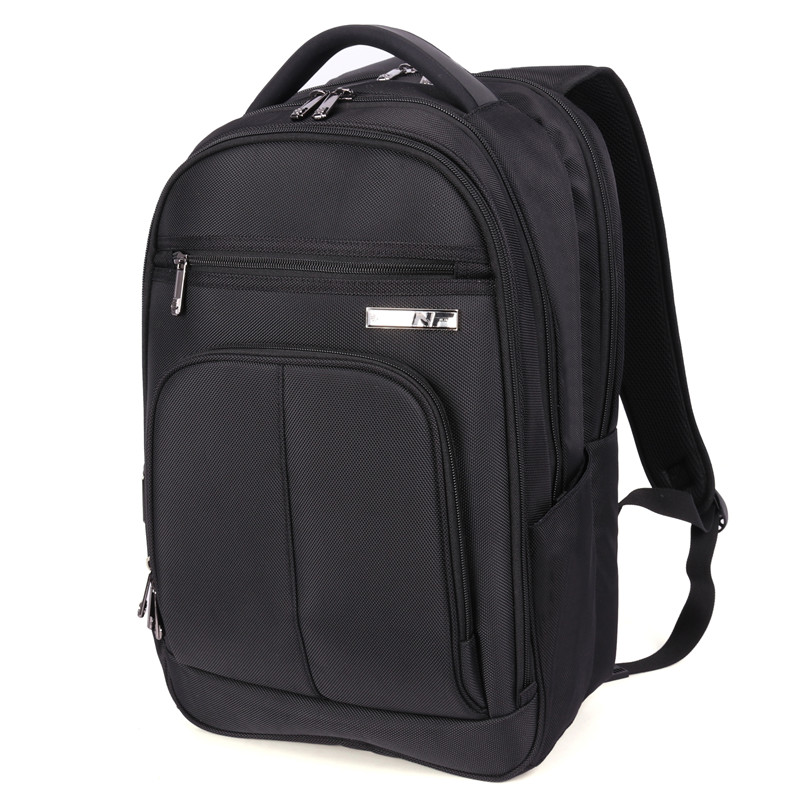 Large Kapasiteit Men Backpack Laptop Bag 17 Inch Black Multifunksjonele Computer BackPack Foar froulju Men