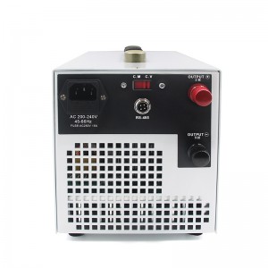 0-30V 50A 1500W برنامه نویسی تک کانال منبع تغذیه DC قابل تنظیم
