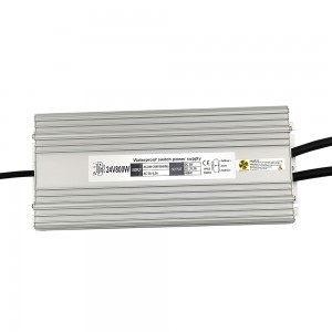 Compact formaat DC 50V 16A 800W IP67 waterdichte voeding