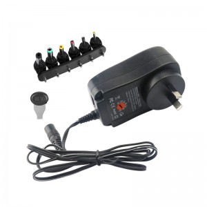 30 Вт AU Plug Регульований адаптер 3 В на 12 В з USB 5 В