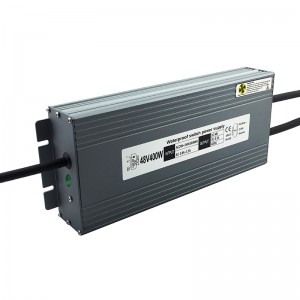 Constant Voltage 12 Vdc 400W IP67 veekindel toiteallikas